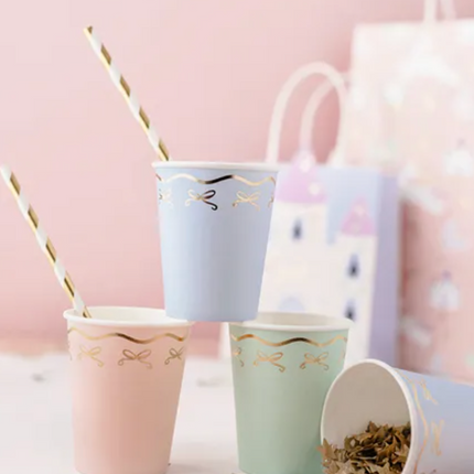 Kubeczki Kokardki, mix, 220 ml