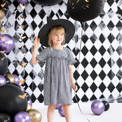 Balon foliowy Kotek, 48x36cm, czarny