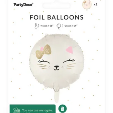 Balon foliowy Kot, 45 cm