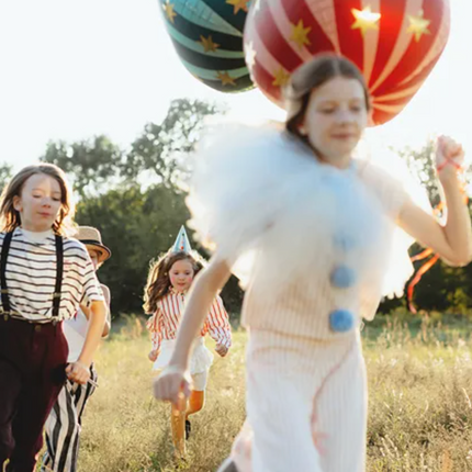 Balon foliowy Piłka w gwiazdki, 75 cm, zielony