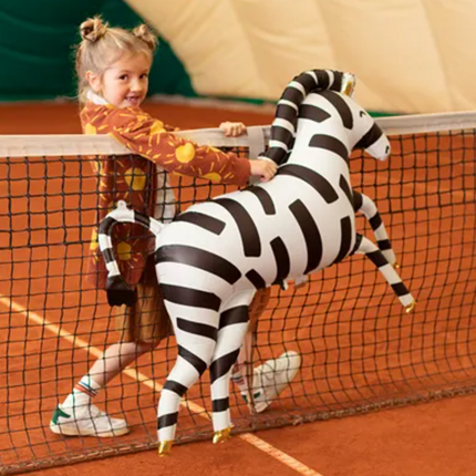 Balon foliowy Zebra, 115x85 cm