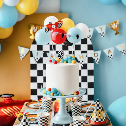 Kubeczki Szachownica Auta, 220 ml