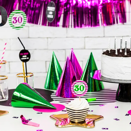 Gwizdki holograficzne, mix 20 szt.