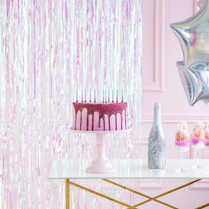 Kurtyna Party, opalizujący, 90 x 250cm