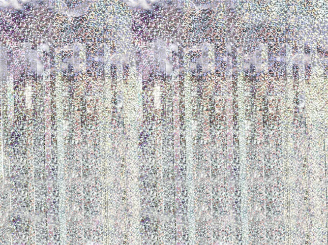 Kurtyna Party, holograficzny, 100x200cm