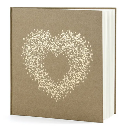 Album/Księga Gości kraft serce