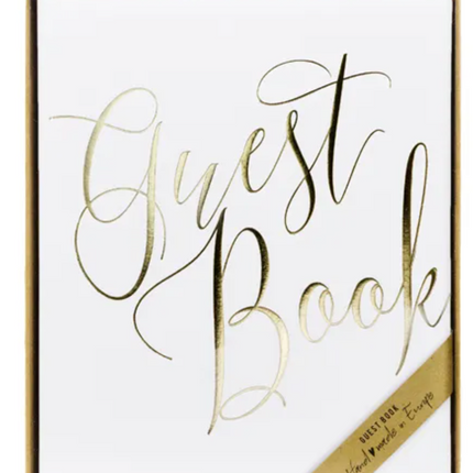 Księga gości "Guest Book" biały