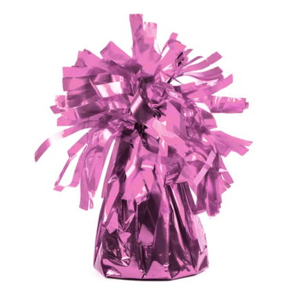 Ciężarek do balonów, foliowy, róż
