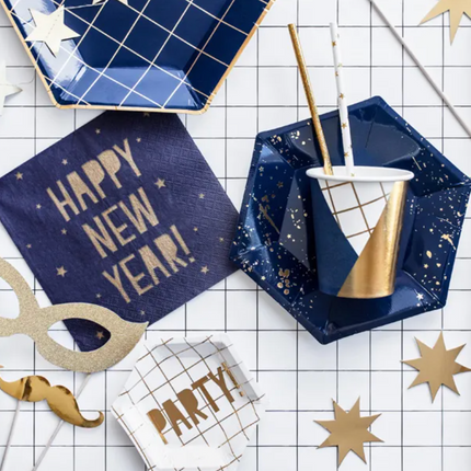 Gadżety do zdjęć Let's Celebrate, mix, złoty