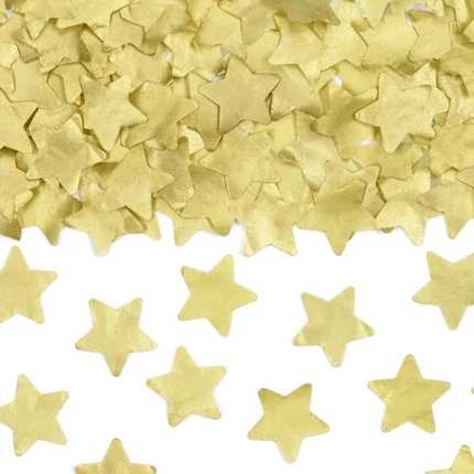 Tuba Szampan strzelająca złotymi gwiazdkami, 20 cm