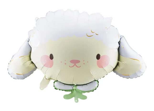 Balon foliowy Owieczka, 87x57.5 cm