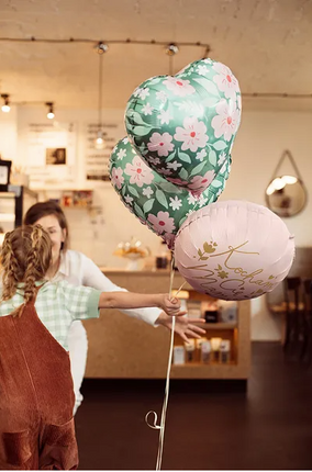 Balon foliowy ''Kocham Cię Mamo'', 45 cm, różowy
