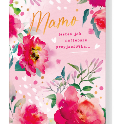 Kartka Mama Najlepsza Przyjaciółka