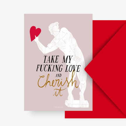 Kartka Cherish My Love - Yooglo