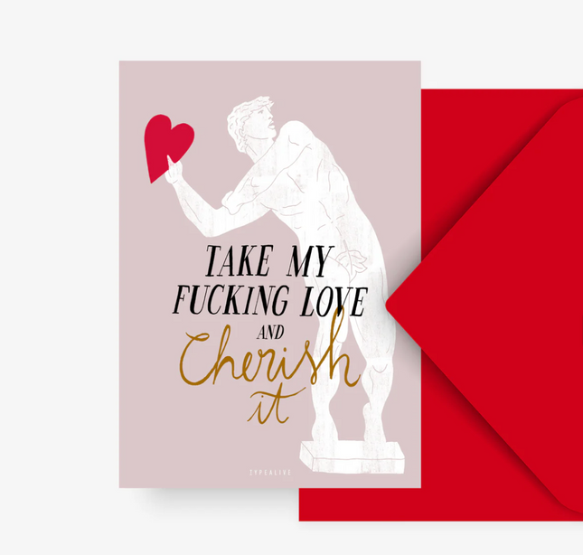 Kartka Cherish My Love - Yooglo