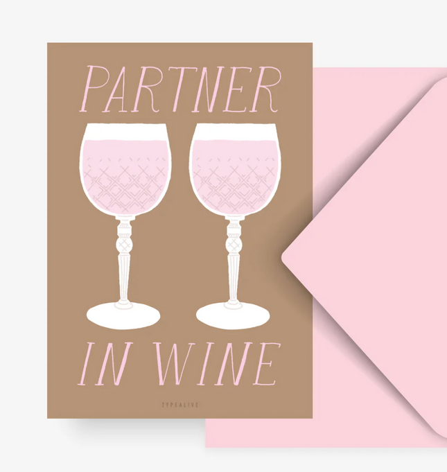 Kartka Partner In Wine - Yooglo