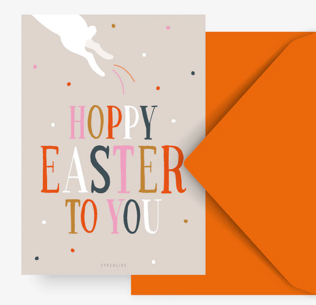 Kartka Hoppy Easter - Yooglo