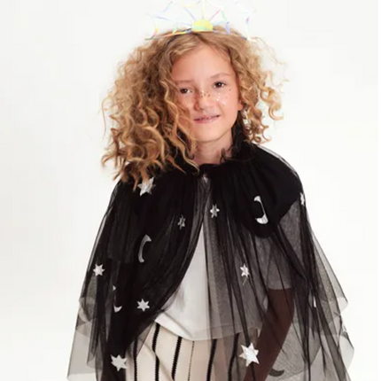 Strój - Peleryna czarna Magic Cape - Yooglo