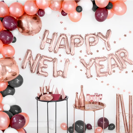 Czapeczki, różowe złoto