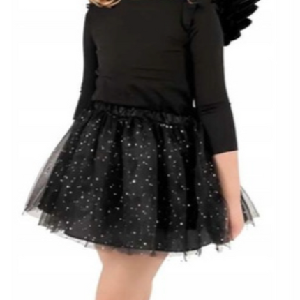 Unicorn Costume, Black, Size 116-128 cm