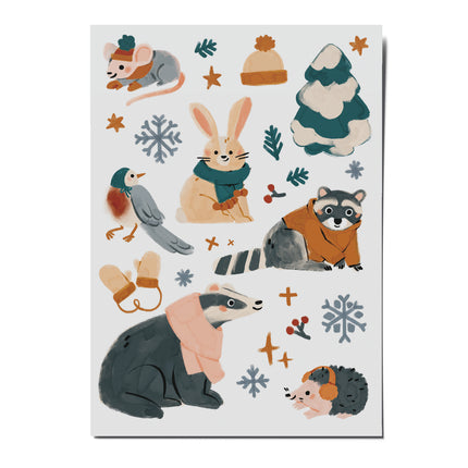 Tatuaże "Hats and Mittens" - Yooglo