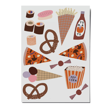 Tatuaże "Fast food" - Yooglo