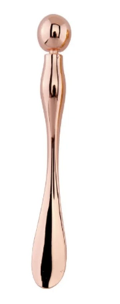 Złota szpatułka do kremu i masażer okolic oczu - Yooglo