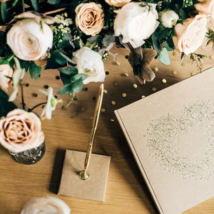 Album/Księga Gości kraft serce - księga gości