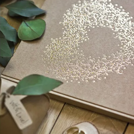 Album/Księga Gości kraft serce - księga gości