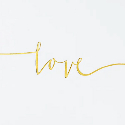 Album/Księga Gości LOVE złoty - księga gości