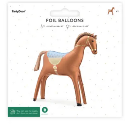 Balon foliowy Koń 112x97 cm - balony