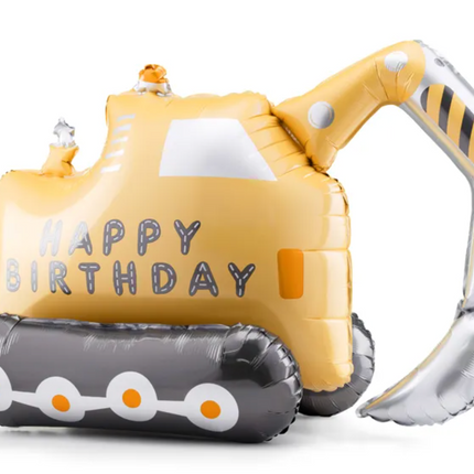 Balon foliowy Koparka 49x76,5 cm - balony