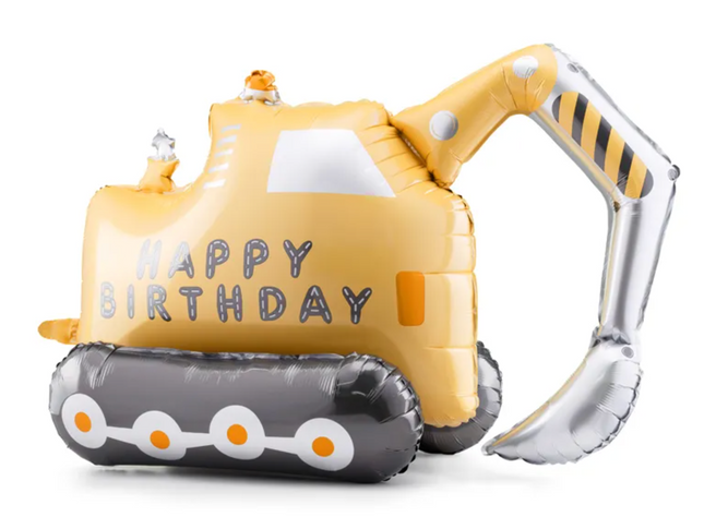 Balon foliowy Koparka 49x76,5 cm - balony