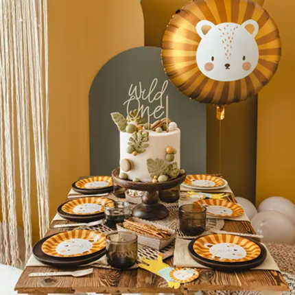 Balon foliowy Lew 70x67 cm - balony