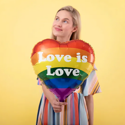Balon foliowy Love is Love 35cm - balon foliowy