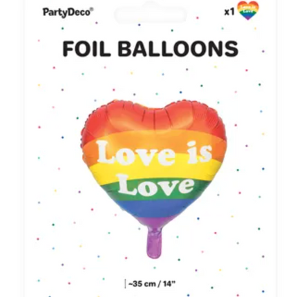 Balon foliowy Love is Love 35cm - balon foliowy