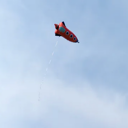 Balon foliowy Rakieta 44x115cm - balony