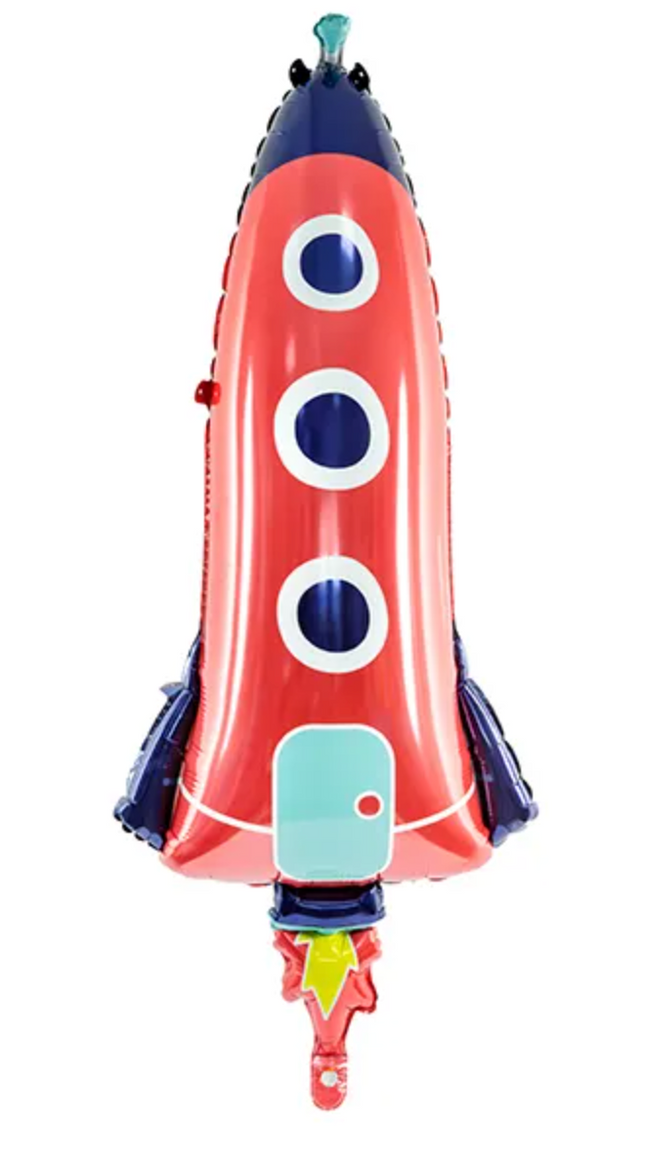 Balon foliowy Rakieta 44x115cm - balony