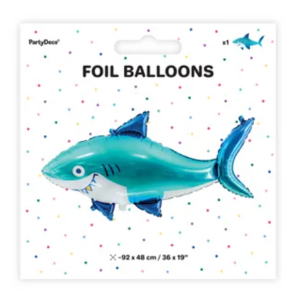 Balon foliowy Rekin 102x62 cm - balony