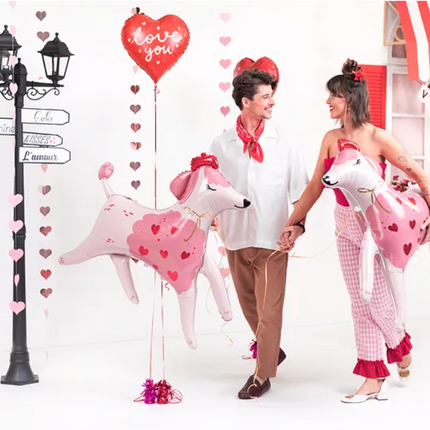 Balon foliowy Serce ’’I love you’’ 45 cm - balon foliowy