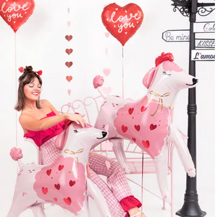 Balon foliowy Serce ’’I love you’’ 45 cm - balon foliowy