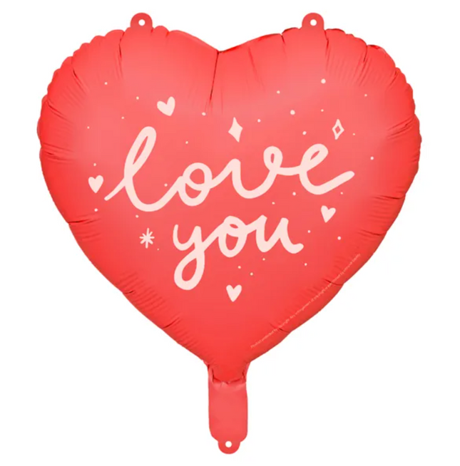 Balon foliowy Serce ’’I love you’’ 45 cm - balon foliowy
