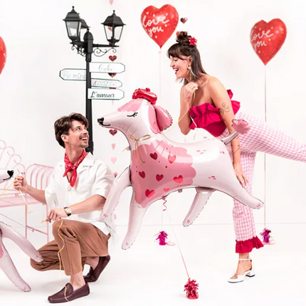 Balon foliowy Serce ’’I love you’’ 45 cm - balon foliowy