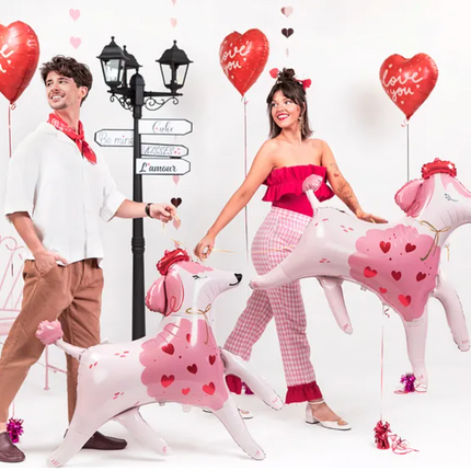 Balon foliowy Serce ’’I love you’’ 45 cm - balon foliowy