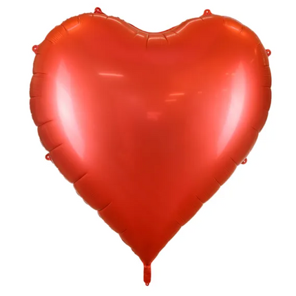 Balon foliowy Serce XXL 136x129 cm czerwony - balon foliowy