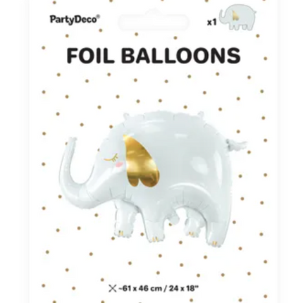 Balon foliowy Słoń 83x58 cm - balony