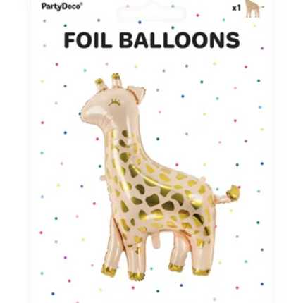 Balon foliowy Żyrafa 100x120 cm - balony