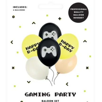 Balony 30 cm Happy B-day mix - balony