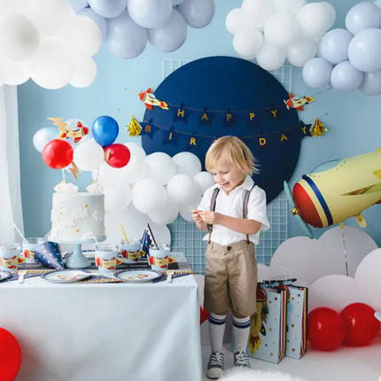 Baner Happy Birthday Samoloty 2.5 m - baner