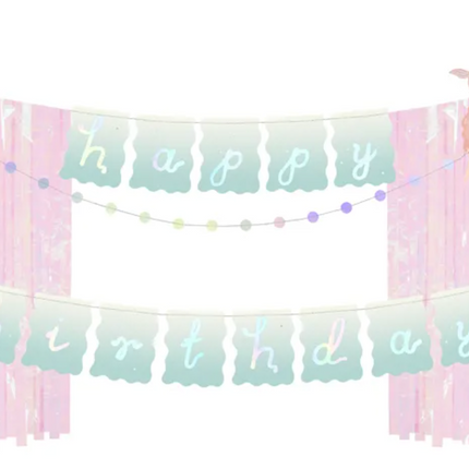 Baner Happy Birthday Syrenka, 130x100cm - Yooglo